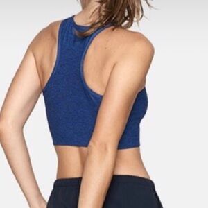 Outdoor Voices Navy Athena Crop Top MEDIUM